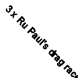 3 x Ru Paul's drag race - Series 2 - VIP meet and greet tickets - Row D 